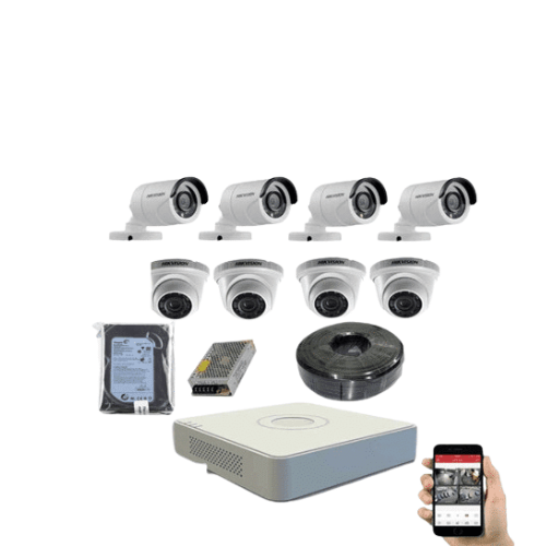 Hikvision 8 Channel CCTV Complete Kit