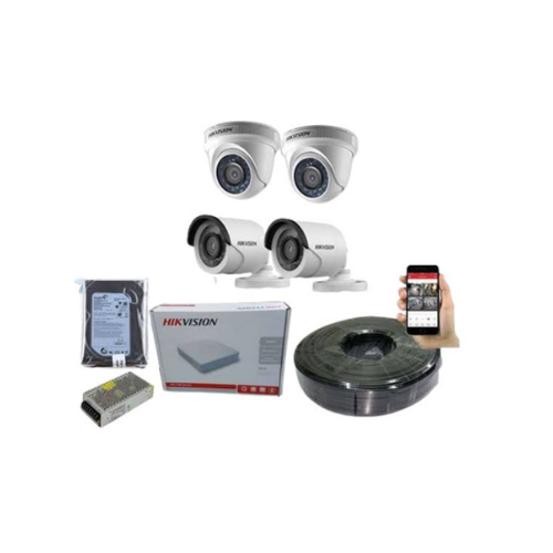 Hikvision 4 Channel CCTV Complete Kit