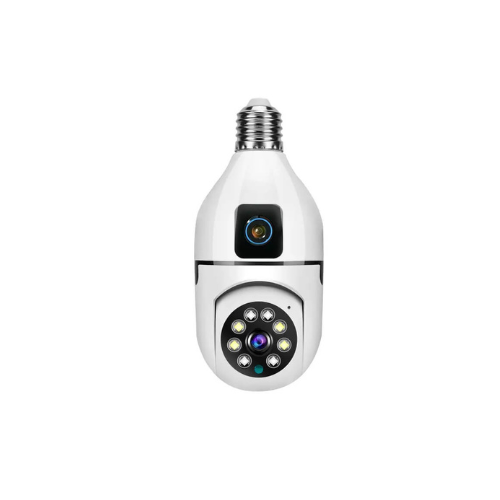 Bulb Camera Dual Lens PTZ