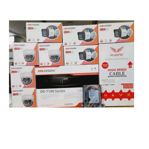 8 Channel Smart Hybrid 2MP IP Kit